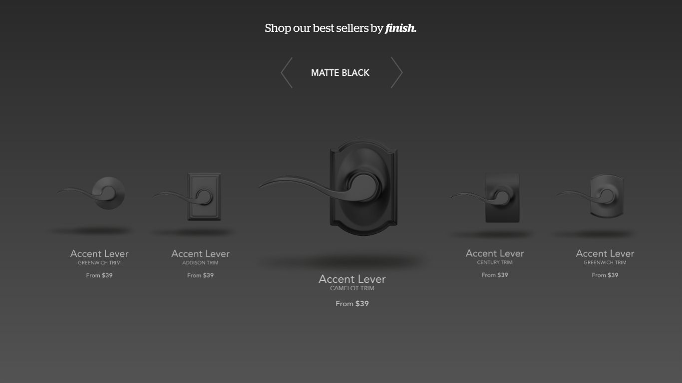 Schlage.com End-to-End Redesign